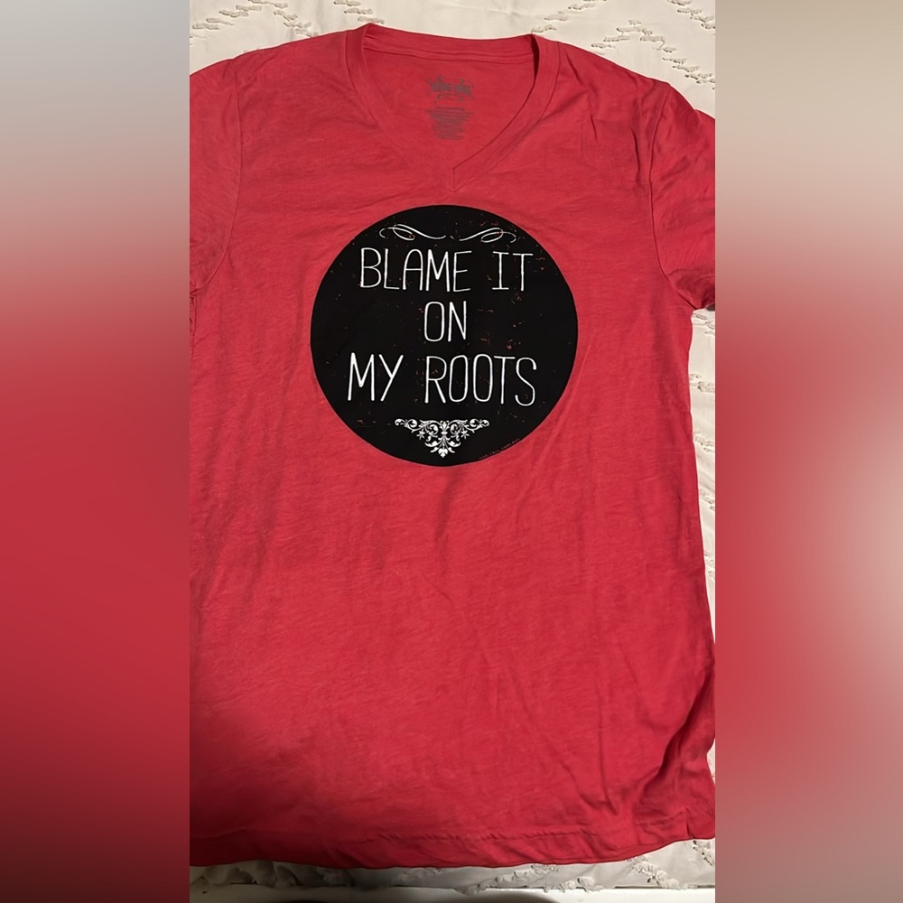 Women's Red Graphic Tee - Short Sleeve